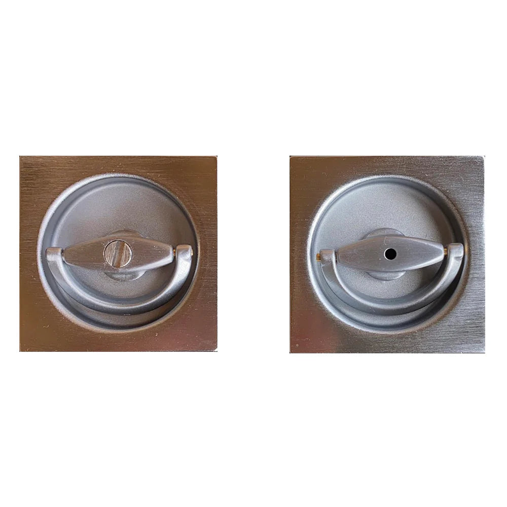 AGB Kit Duetto square handles diameter 48 mm 1 7/8" Made in Italy