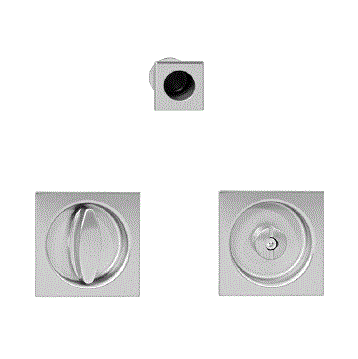 AGB Scivola Square - Kit Q - knob/button. Made in Italy.