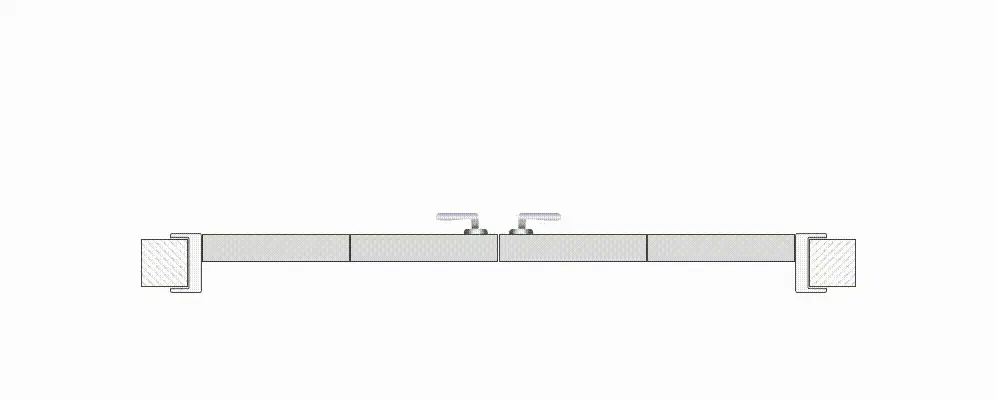 Compack 180 Folding Door Hardware Set