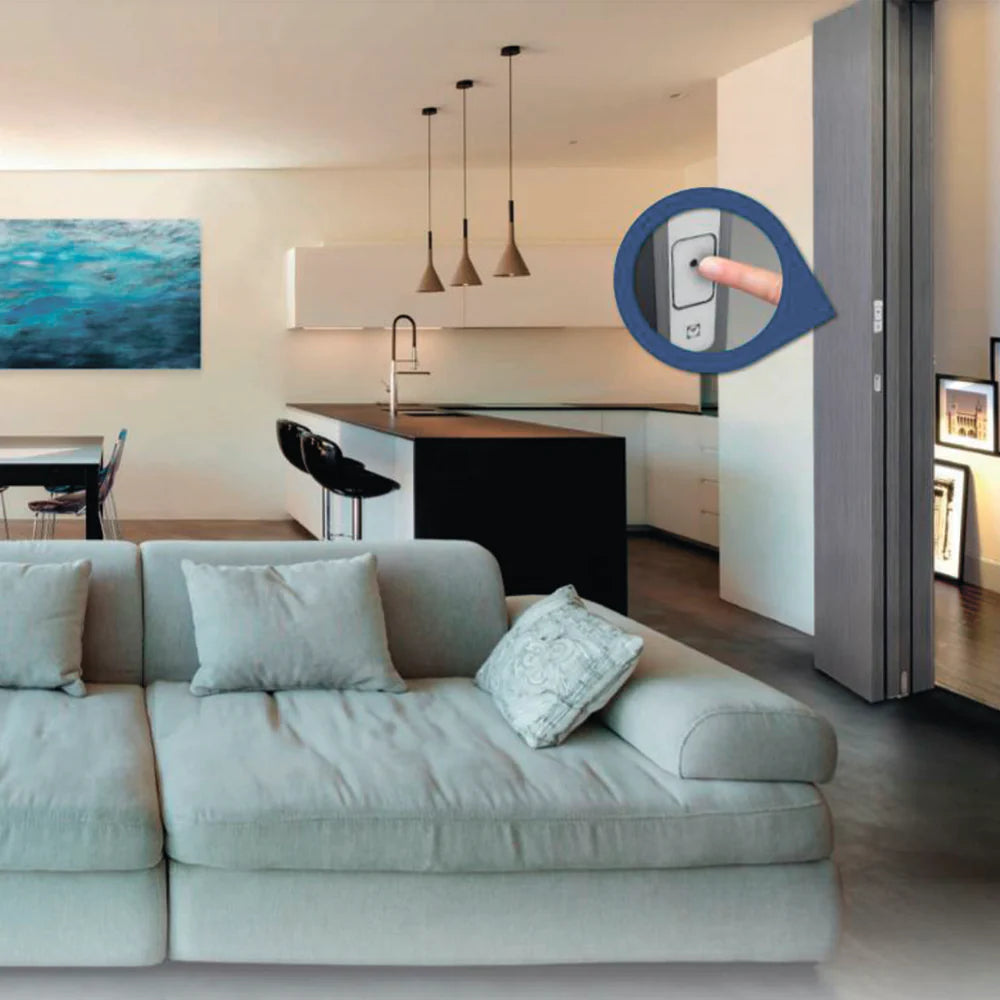 Push&Go Evo - Magnetic Unlocking System for double doors. Made in Italy