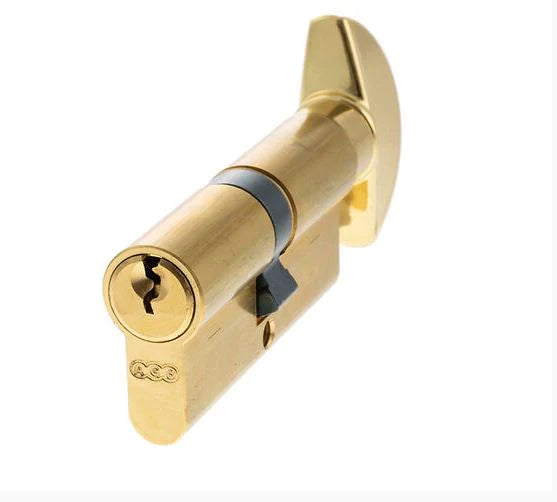 AGB Euro Profile 5 Pin Cylinder Key to Turn 30-30mm (60mm). C620XX2525
