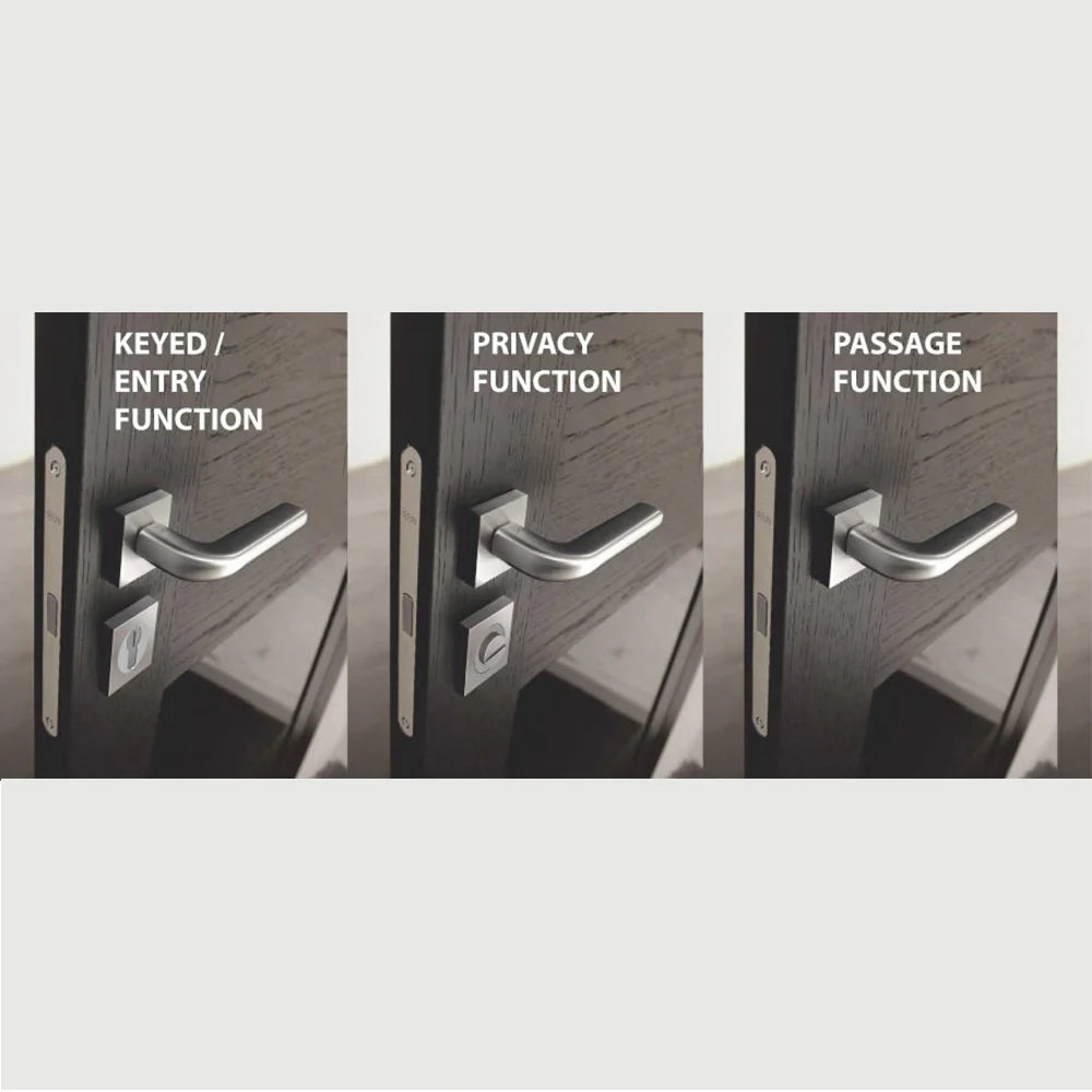 AGB Polaris 2XT Mortice Magnetic BATHROOM Lock.