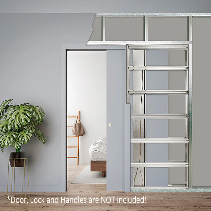 Eclisse - Steel Single Pocket Door Frame System