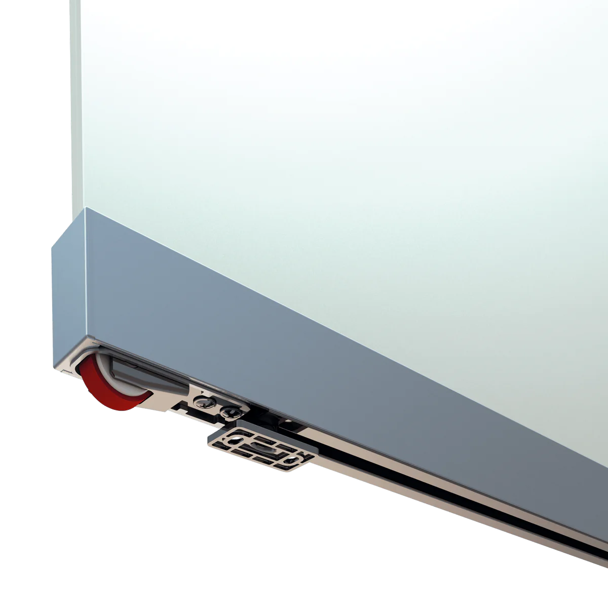 Magic 2 Vetro - Wall Mount Concealed Sliding System for Glass Doors