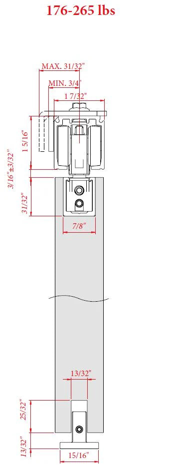 Evolution Fluid - The Invisible Bracket Sliding System. Made in Italy