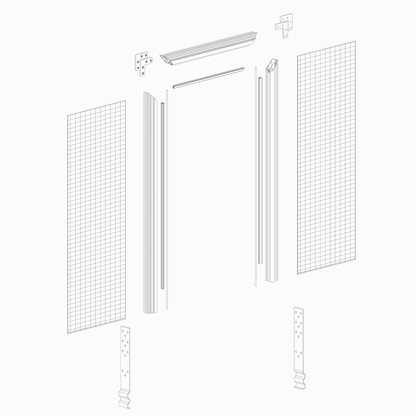 Fusion - Flush Swing Wooden Door System