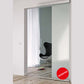 Magic 2 Vetro - Wall Mount Concealed Sliding System for Glass Doors